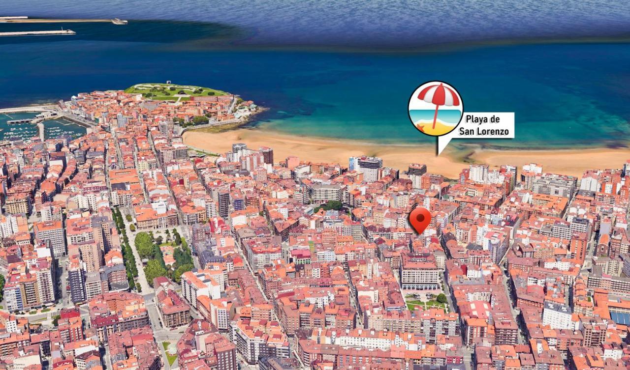 Apartamentos La Gringa Centro Gijon I Nueva Construccion Con Posibilidad De Parking Zewnętrze zdjęcie